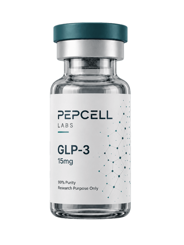 Pepcell Labs research peptide vial